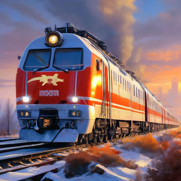 поезда красивые