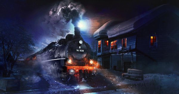 полярный экспресс поезд