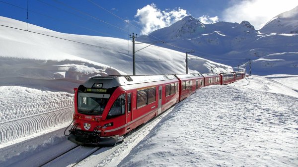 glacier express швейцария