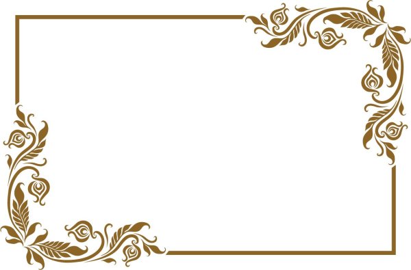 рамка орнамент