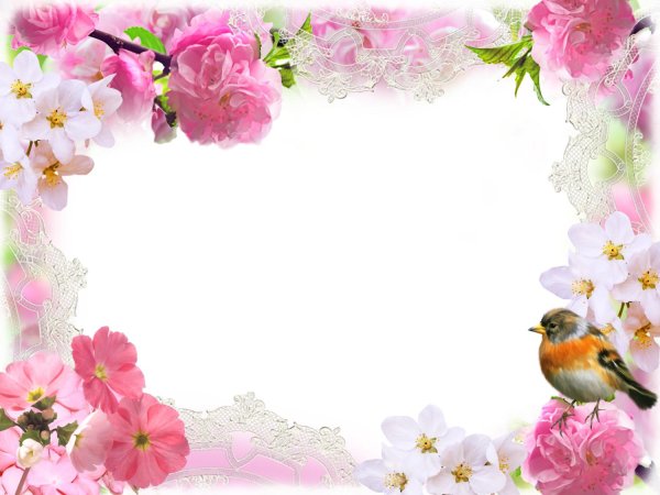 весенние рамки