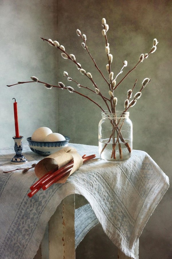 натюрморт с вербами