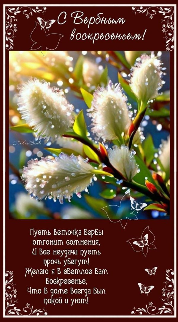 вербное воскресение