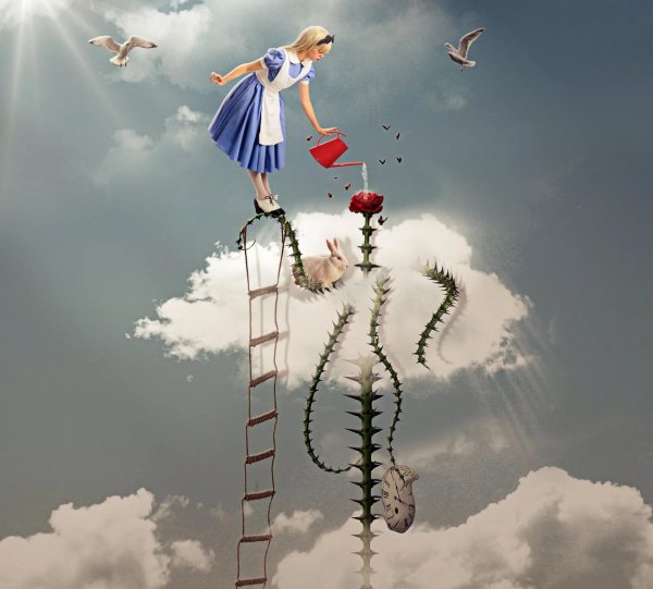 алиса в стране чудес портрет алисы