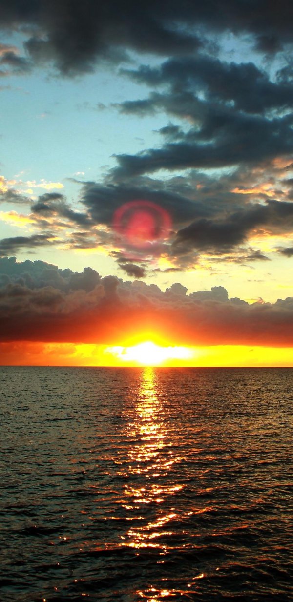 красивый рассвет