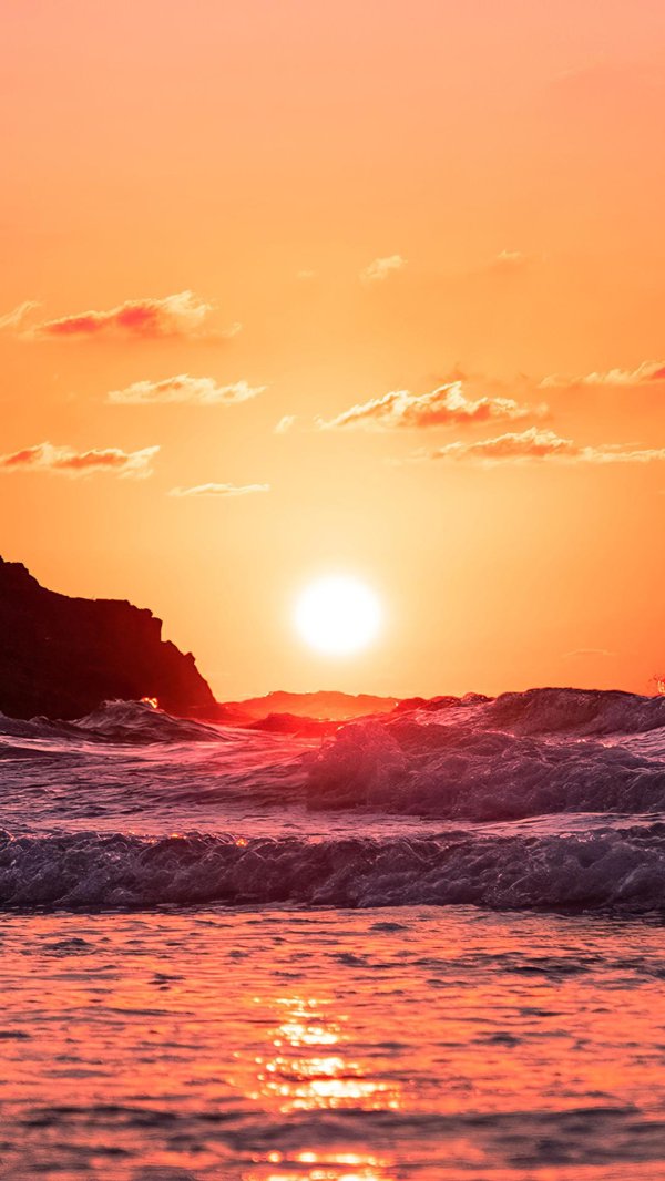 заставка закат