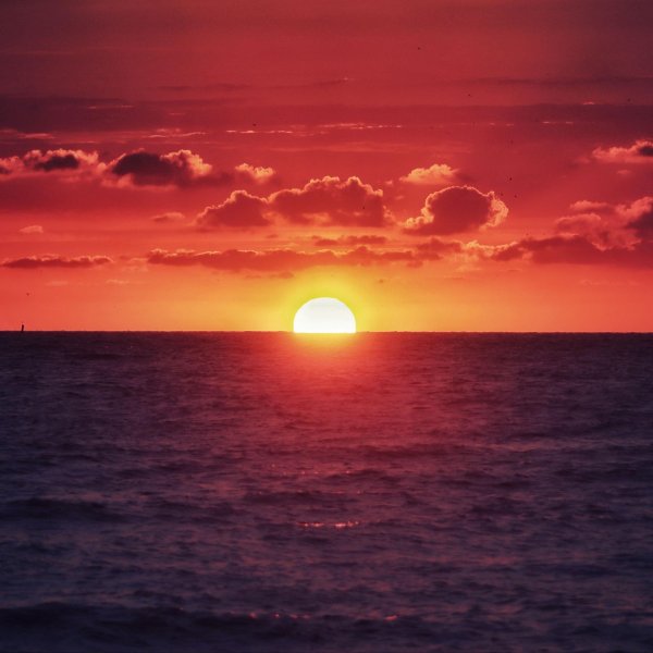 морской закат