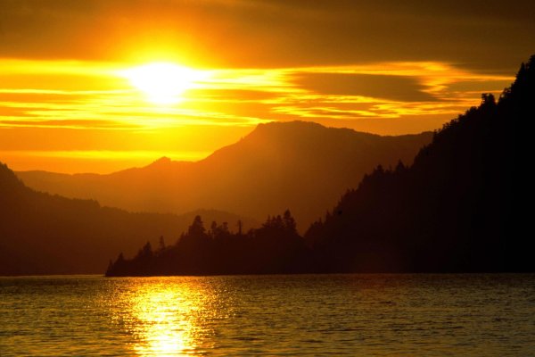 красивое солнце