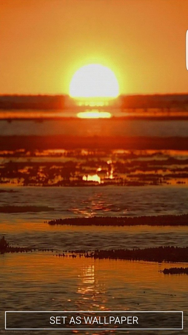 закат красивый