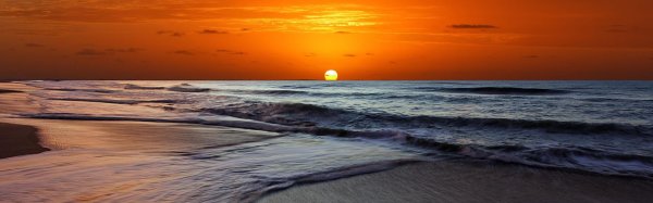 рассвет на море