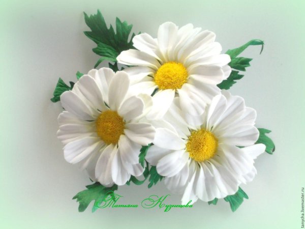 мастер класс по изготовлению ромашки