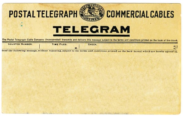 postal telegraph