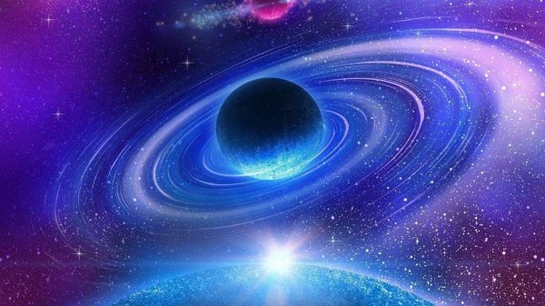 планета в космосе