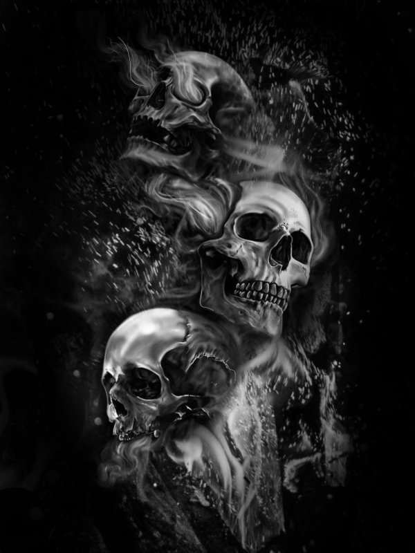 skull tattoo design