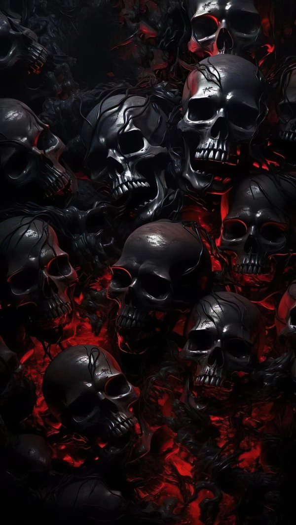 кровавый череп