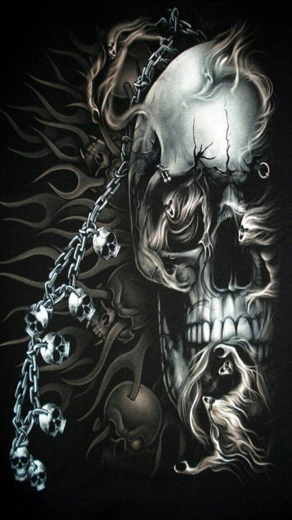 скелет крутой