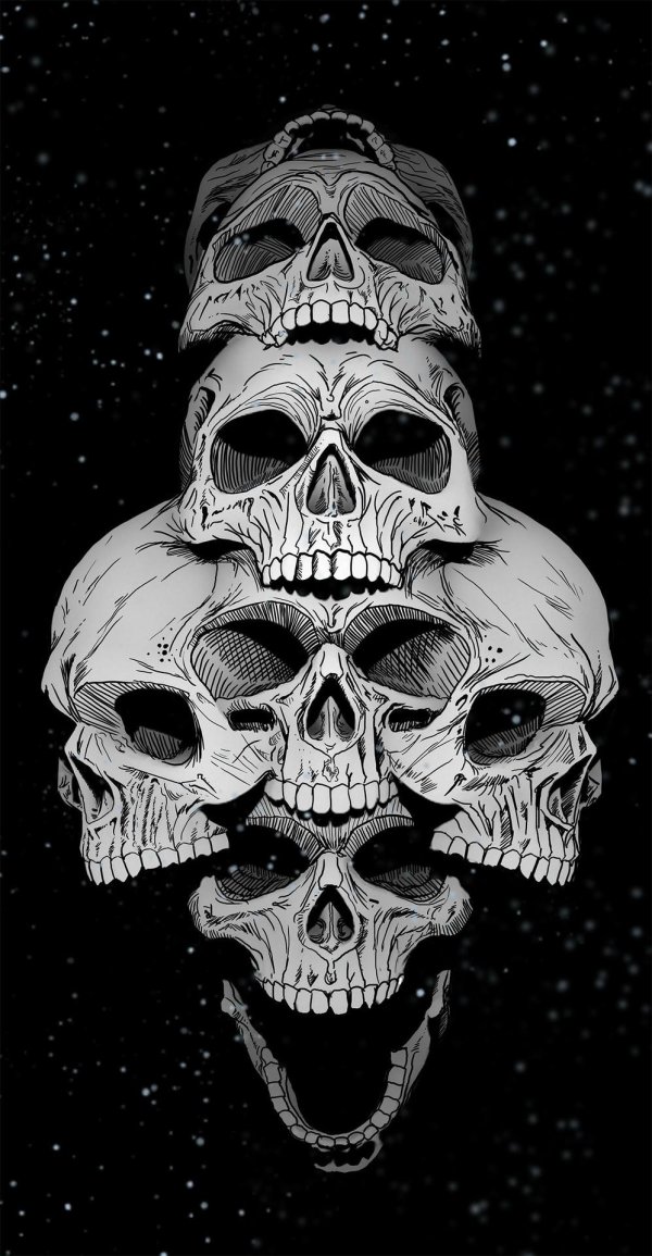 стилизованные черепа