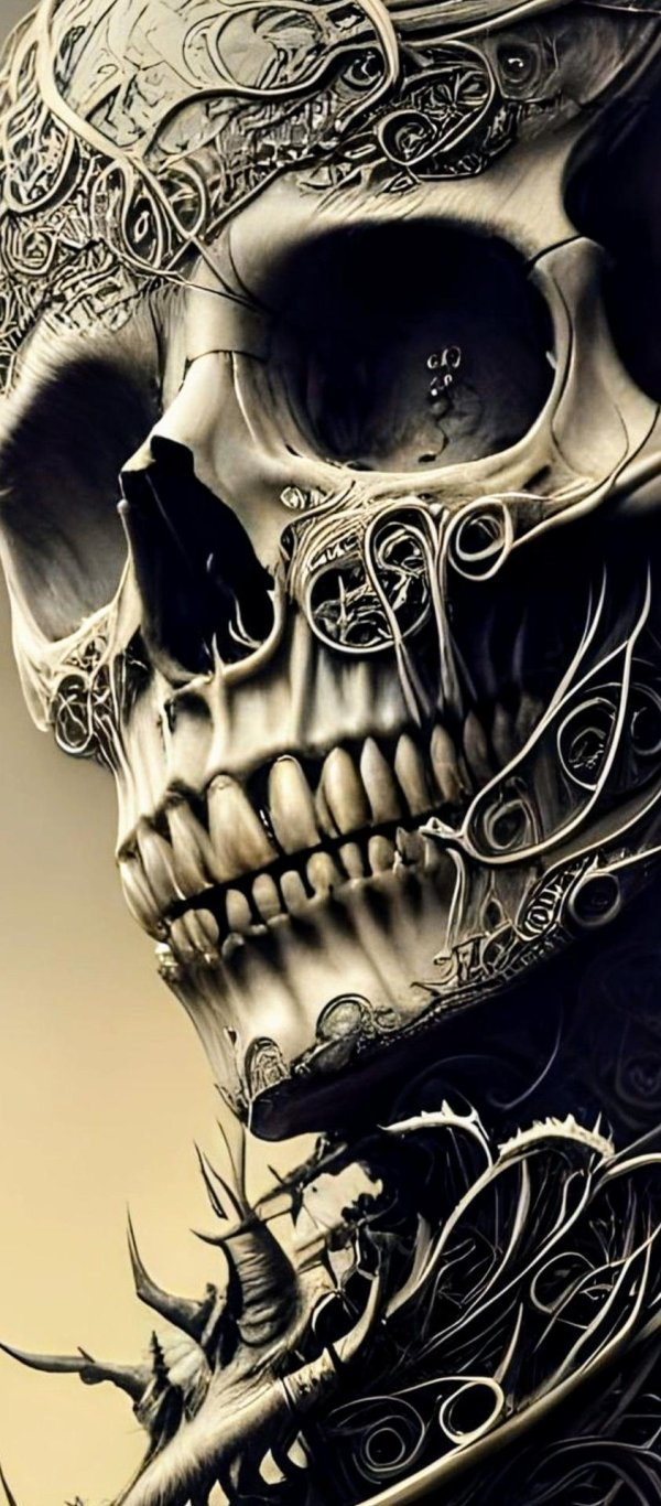 черепа эскиз