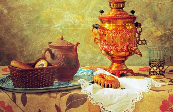 доброе утро с самоваром