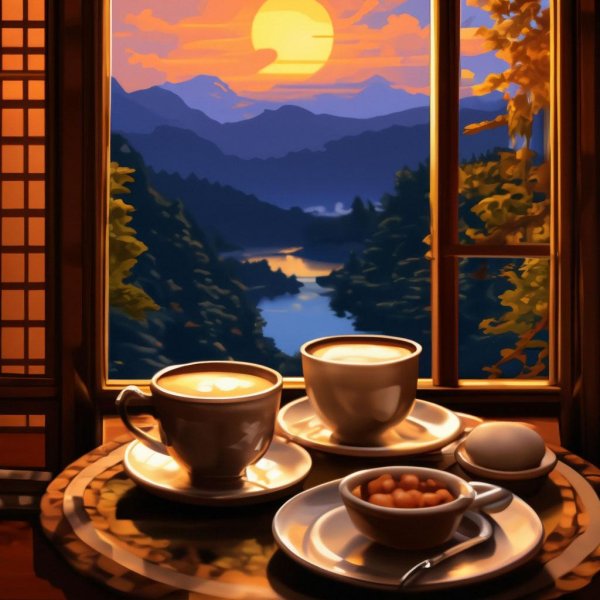 утренние пейзажи