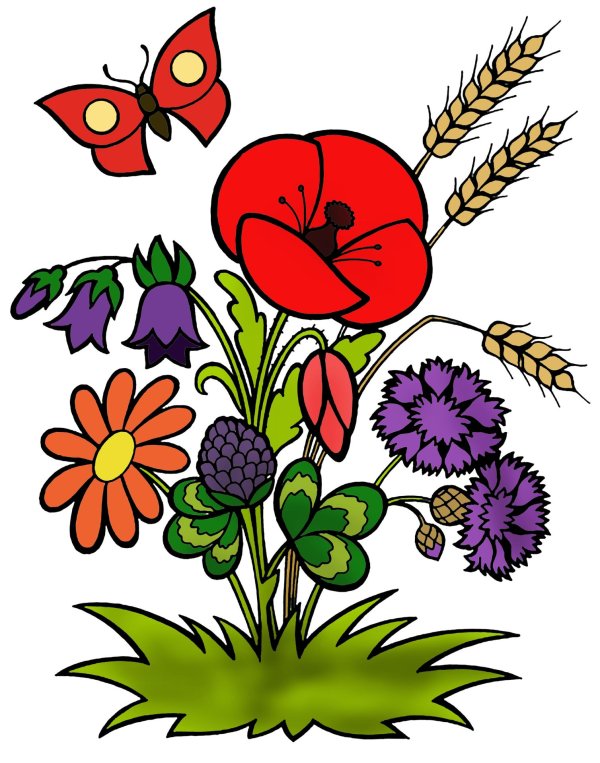 цветочки сказочные