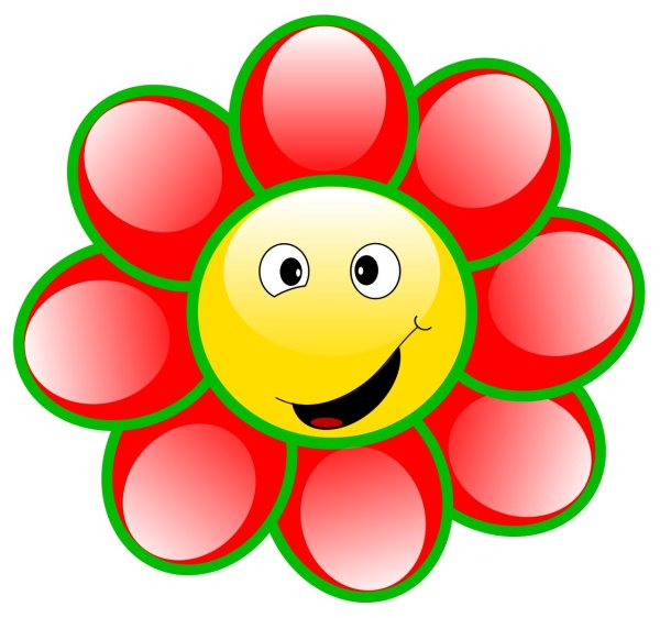 цветочек смайлик