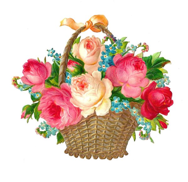 корзина цветов