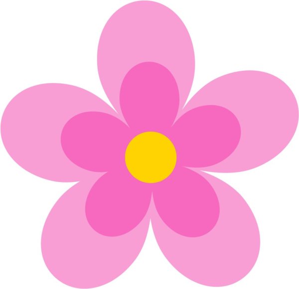 цветок пять лепестков