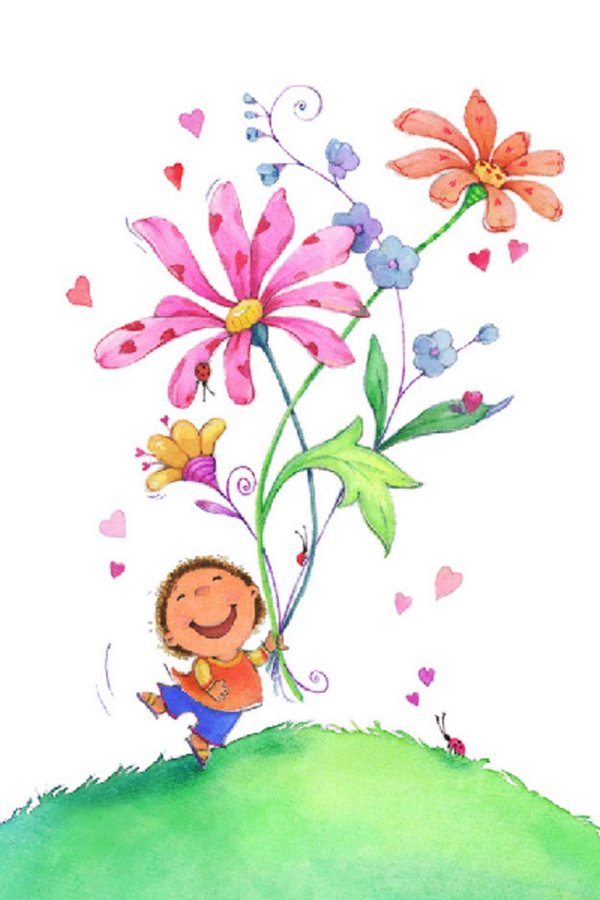 радостные иллюстрации