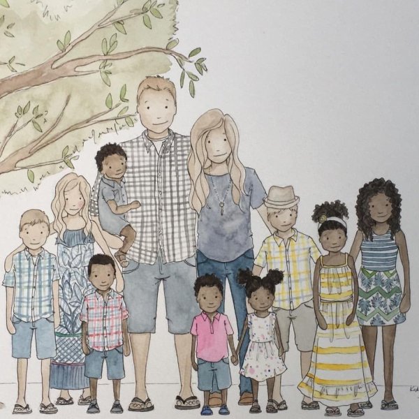 семейные рисунки