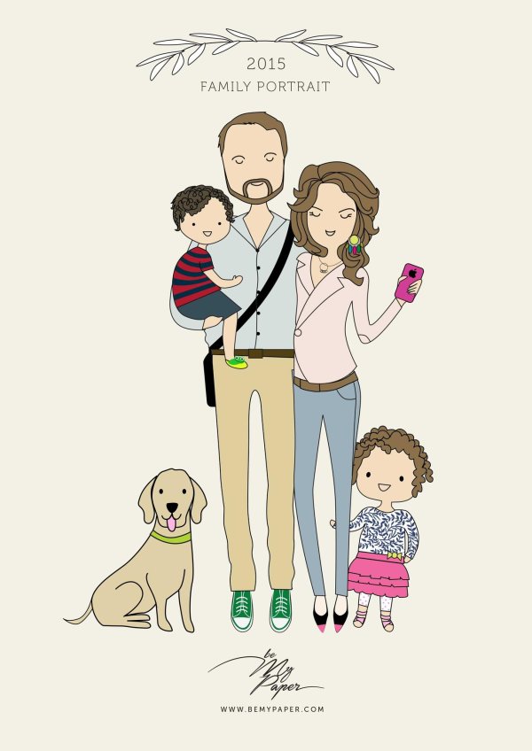 семейные рисунки