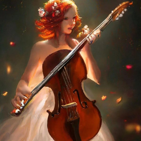 девушка с виолончелью
