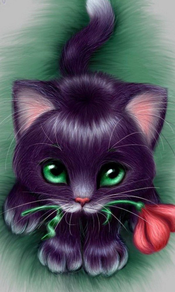 мультяшные кошки