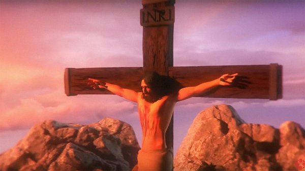 распятый иисус на кресте страсти христовы