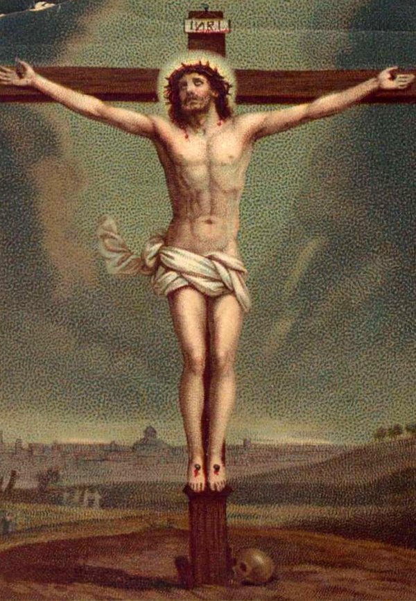 распятие христа никас сафронов