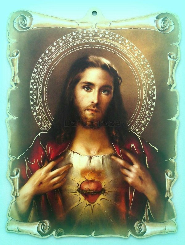 католическая икона иисуса