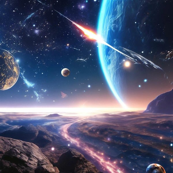 космические пейзажи