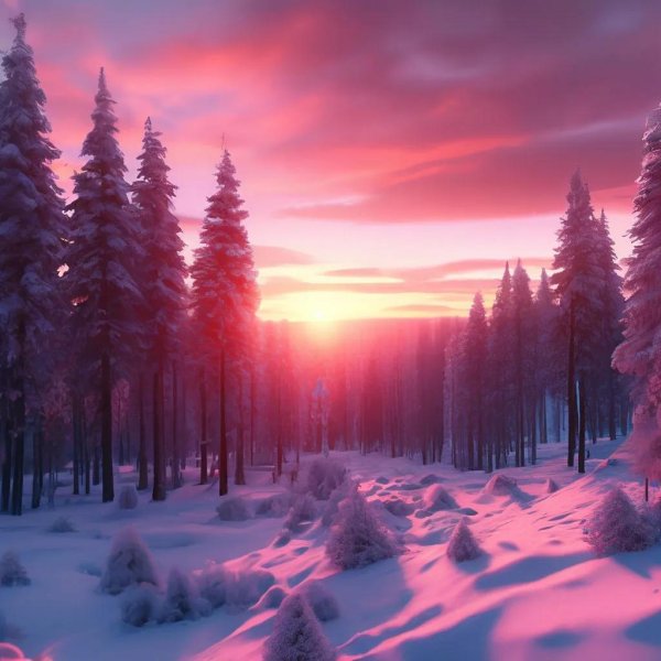 зимние пейзаж