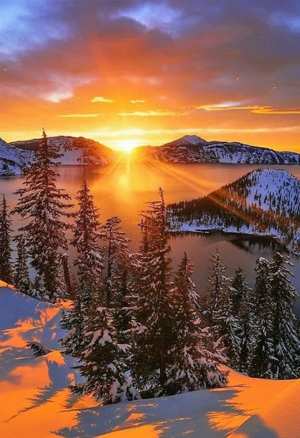 зимние пейзаж