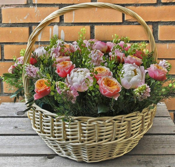 цветочная корзина