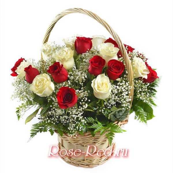 корзинка с цветами