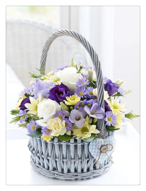 букет корзинка