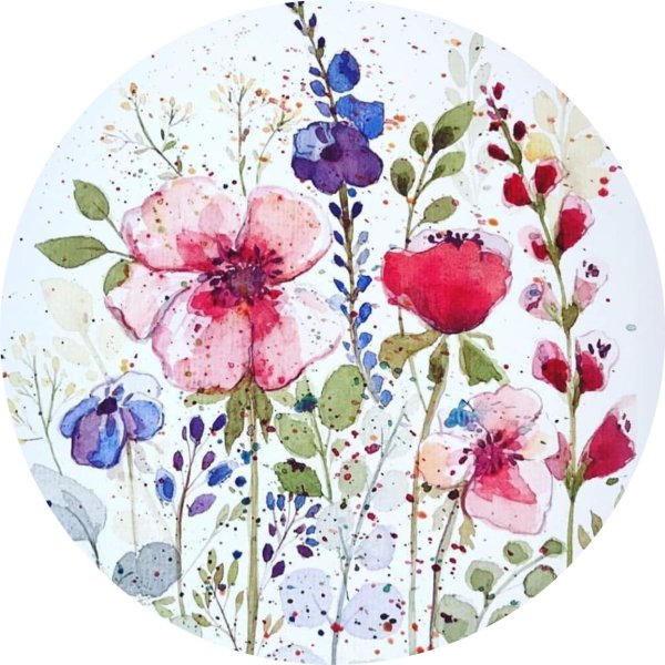 акварельная картина