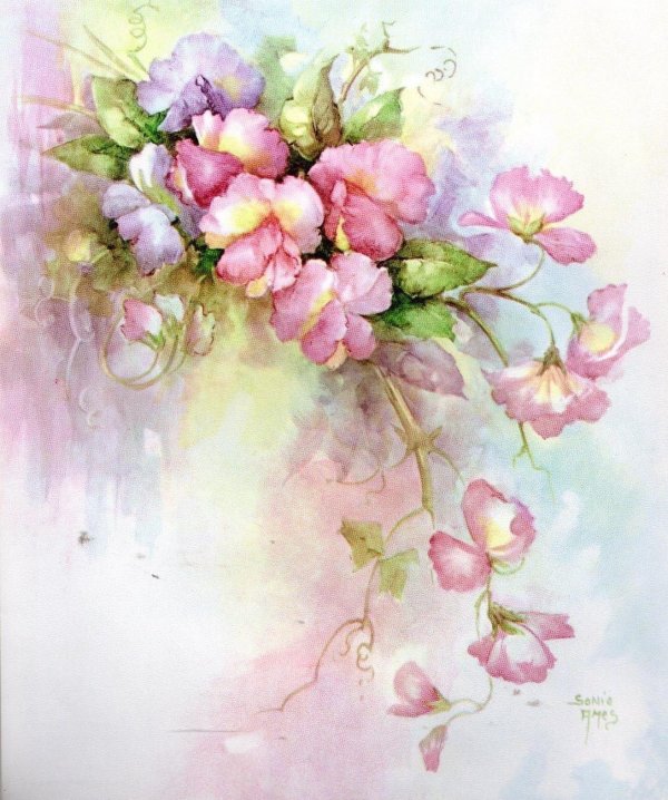 цветочные картины