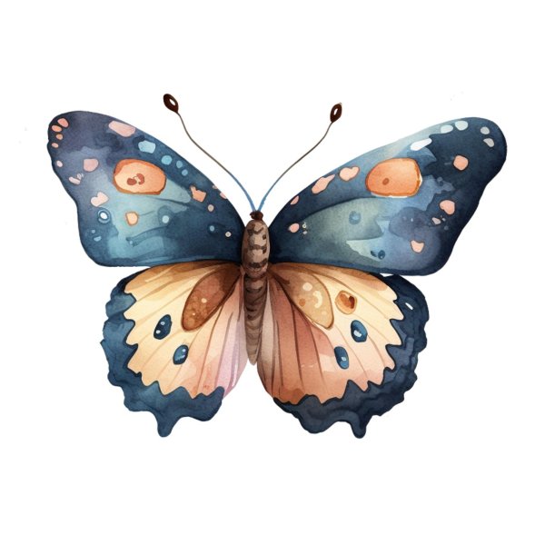 мультяшная бабочка