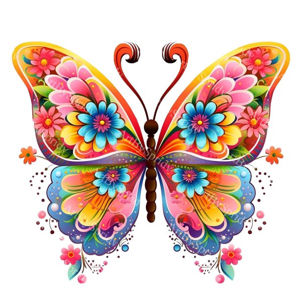 узор бабочки