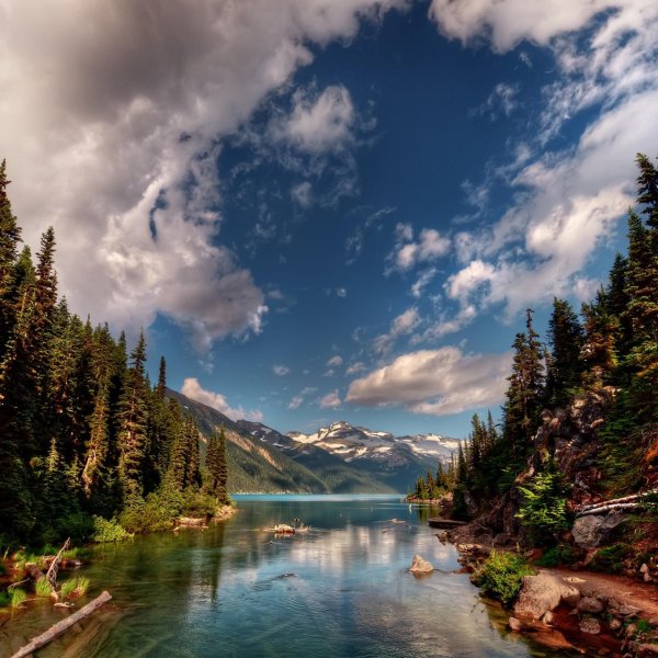 озеро гарибальди канада