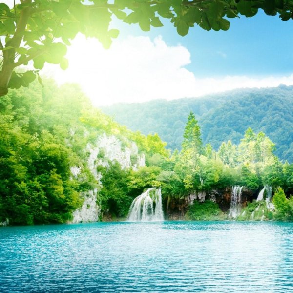 фотообои водопад