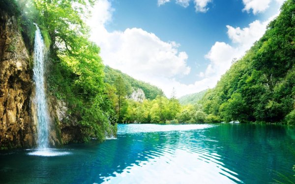 фотообои водопад