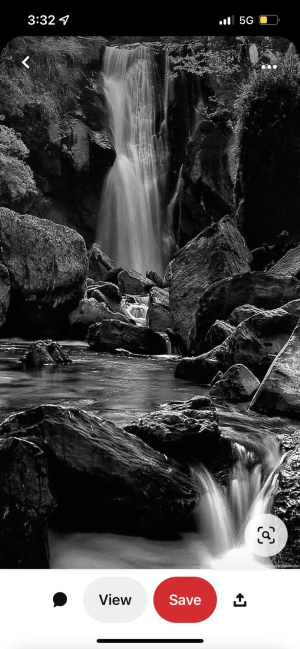 манзара водопад